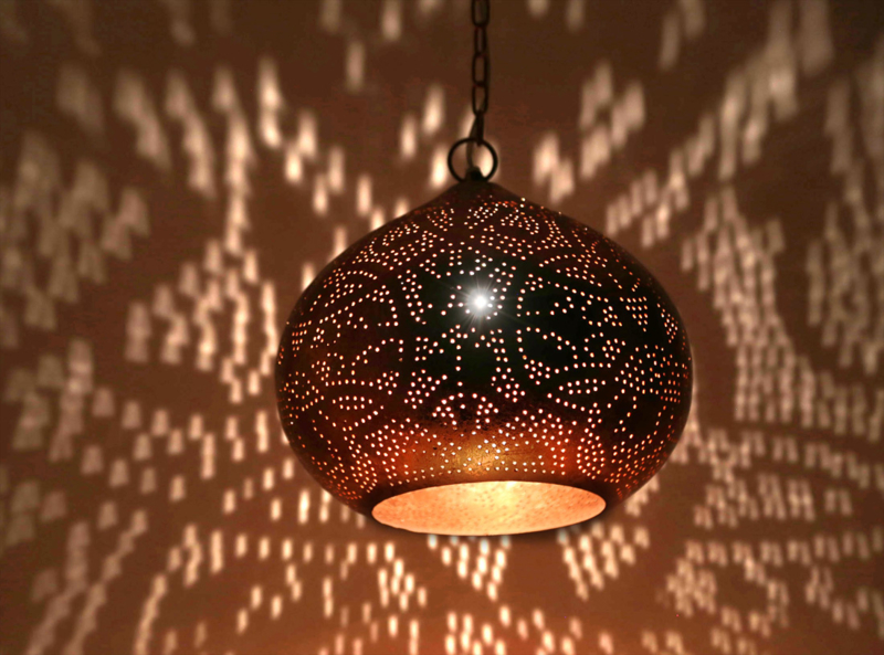 Oosterse filigrain hanglamp Arabische lampen online!