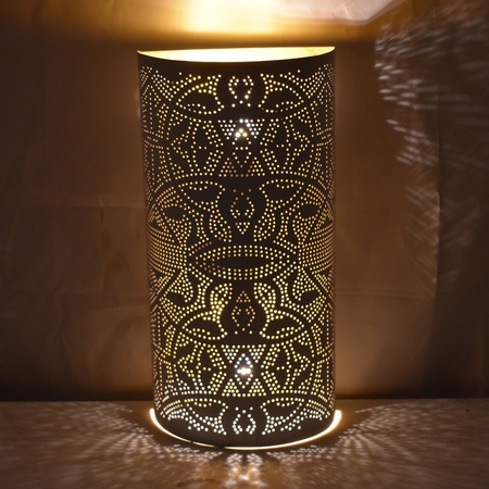 zonsopkomst zout Vervolgen Oosterse wandlamp | Wit goud | Arabisch interieur | Marokkaanse lamp